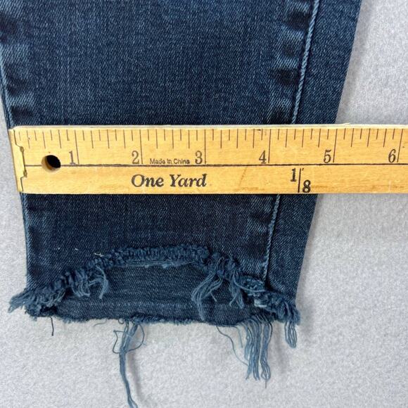 Pistola Jeans Women's 27 Audrey Mid Rise Skinny Dark Wash Past Midnight Preppy - Picture 6 of 14